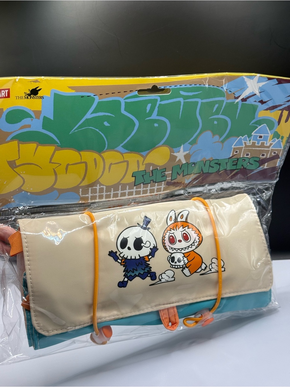 Pop Mart The Monsters Labubu travel wash toiletry bag NEW Fast shipping